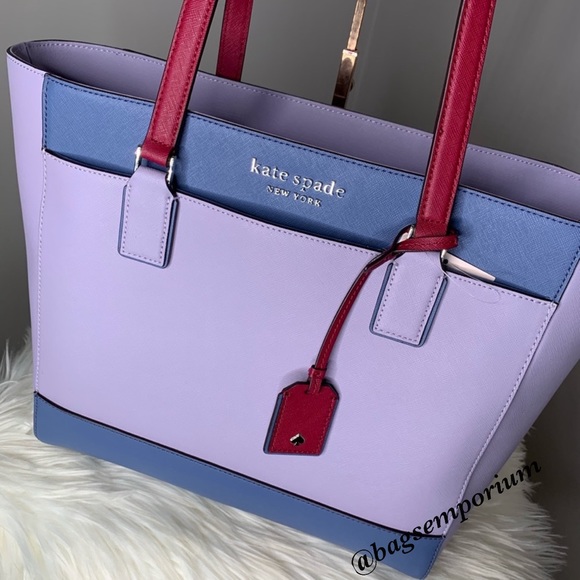 Kate Spade Large Leather Laptop Tote / Wallet Set - Picture 7 of 12